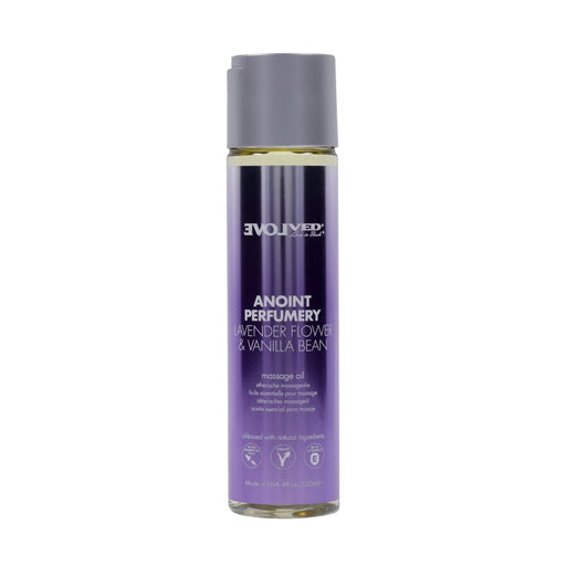 Anoint Perfumery Lavender Flower & Vanilla Bean Massage Oil 4 oz. - SexToy.com