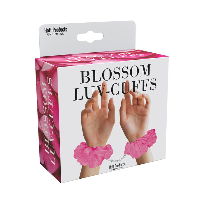 Blossom Luv Cuffs Flower Hand Cuffs Boxed Pink - SexToy.com
