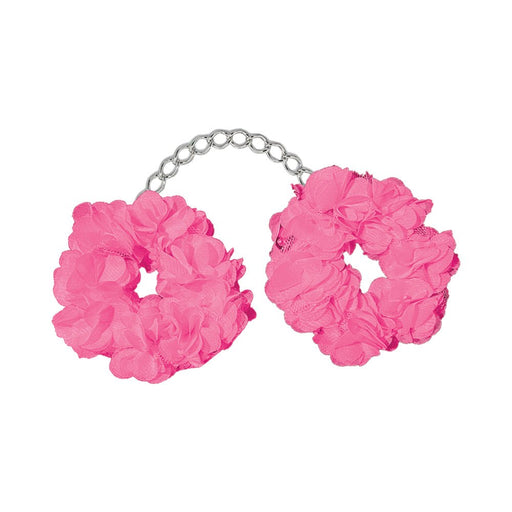 Blossom Luv Cuffs Flower Hand Cuffs Boxed Pink - SexToy.com