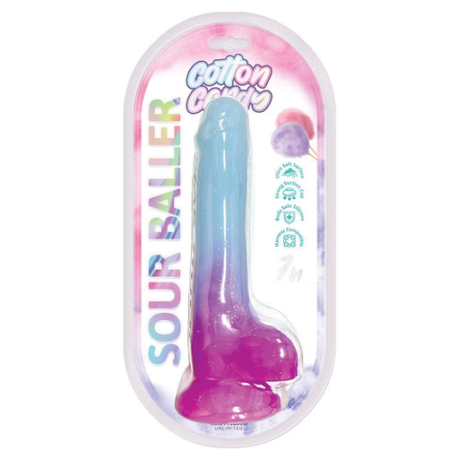 Cotton Candy Sour Baller 7 Aqu/prp - SexToy.com