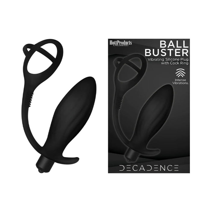 Decadence Ball Bust A.Plug W/Ring/Bulle - SexToy.com