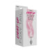 Foxy Tail Light Up Faux Fur Butt Plug With Multicolored Light Pattern Pink - SexToy.com