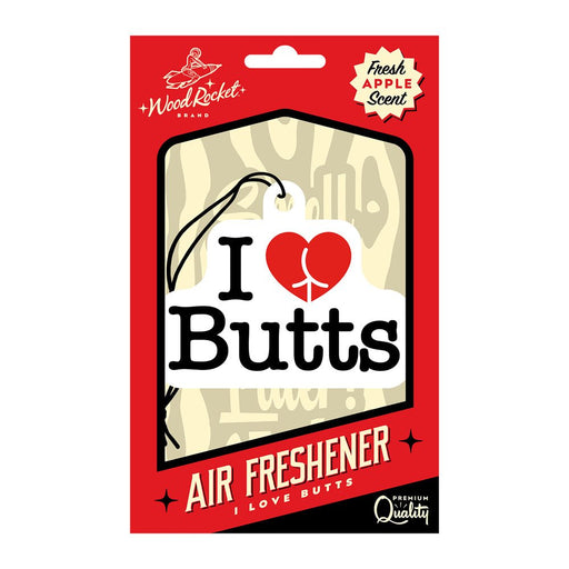 I Love Butts Air Freshener - SexToy.com