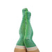 Kixies On Point Collection Par 4 Green Argyle Thigh-high Stockings Size D - SexToy.com