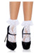 Lace Anklet With Ruffles Os Wht - SexToy.com