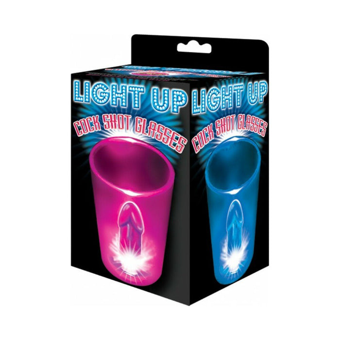 Light Up Shot Glasses Clear - SexToy.com