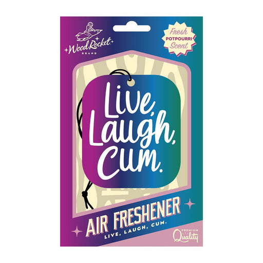 Live Laugh Cum Air Freshener - SexToy.com