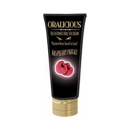 Oralicious The Ultimate Oral Sex Cream Raspberry 2oz - SexToy.com