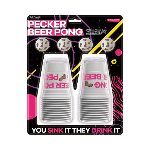 Pecker Beer Pong Game With Balls - SexToy.com