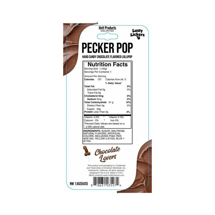 Pecker Pop Chocolate Lovers - SexToy.com
