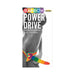 Rainbow Power Drive 7 Inch Strap On Dildo With Harness Silicone - SexToy.com