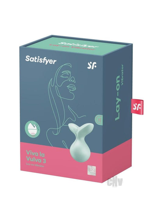 Satisfyer Viva La Vulva 3 Mint - SexToy.com