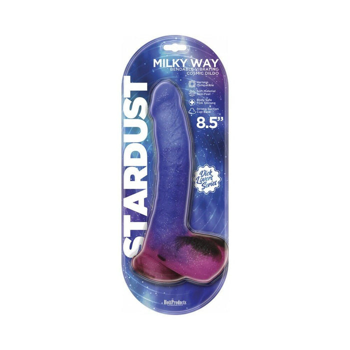 Stardust Milky Way 8.5 In. Multi-speed Vibrating Rechargeable Dildo - SexToy.com