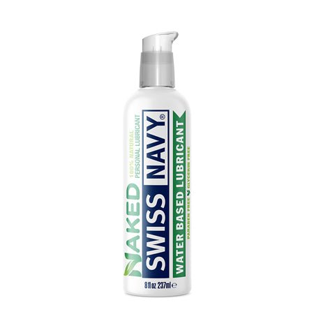 Swiss Navy Naked Water-Based Lubricant 8 oz. - SexToy.com