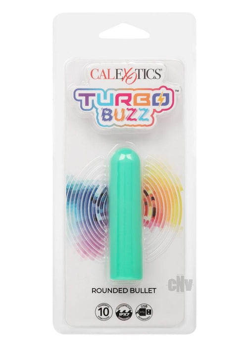 Turbo Buzz Rounded Bullet Green - SexToy.com
