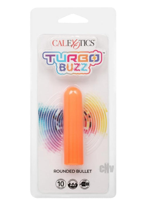Turbo Buzz Rounded Bullet Orange - SexToy.com