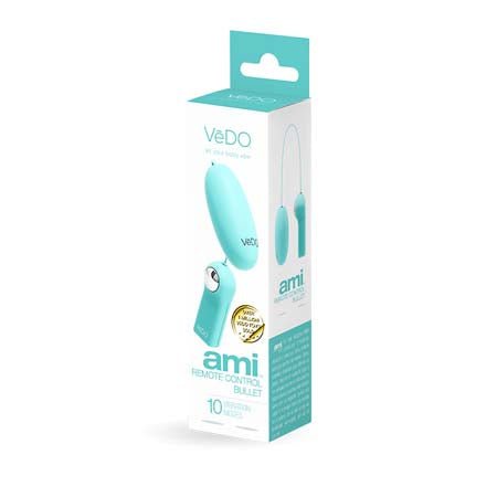 VeDO AMI Remote Control Bullet - Tease Me Turquoise - SexToy.com