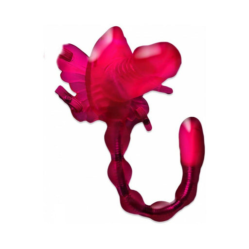 Wet Dreams Butterfly Baller Sex Harness With Dildo And Dual Motors - SexToy.com