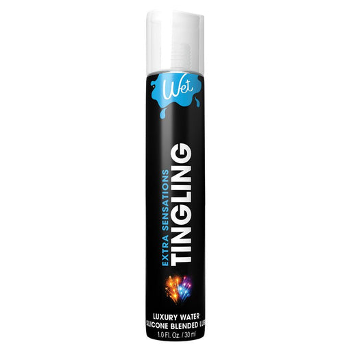WET TINGLING WATER/SILICONE 1 OZ - SexToy.com