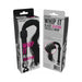 Whip It Black Pleasure Whip With Tassels - SexToy.com
