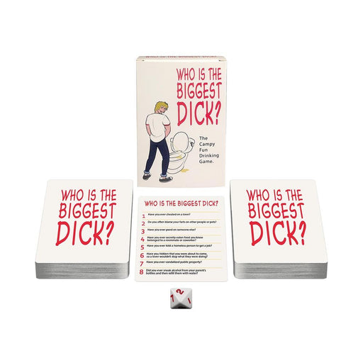 Who's The Biggest Dick? Drinking Card Game - SexToy.com