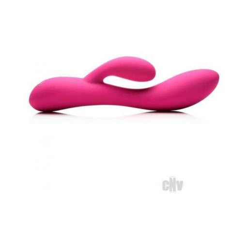 10x Flexible Silicone Rabbit Vibrator - Pink - SexToy.com