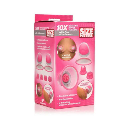 10x Rotating Nipple Suckers - SexToy.com
