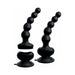 3some Wall Banger Beads Rechargeable Black - SexToy.com