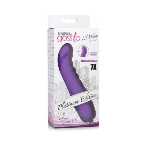 7x Mini Silicone G-spot Vibrator - SexToy.com
