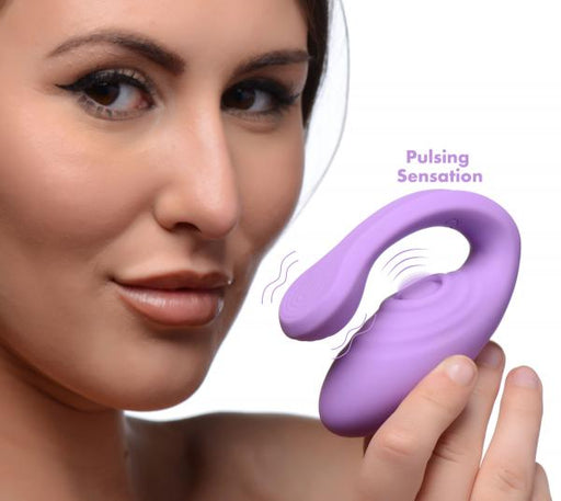 7x Pulse Pro Pulsating And Clit Stimulating Vibrator With Remote Control | SexToy.com