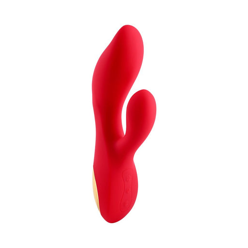 Adam & Eve - Eve's Big And Curvy G Dual Stimulator Red/gold - SexToy.com