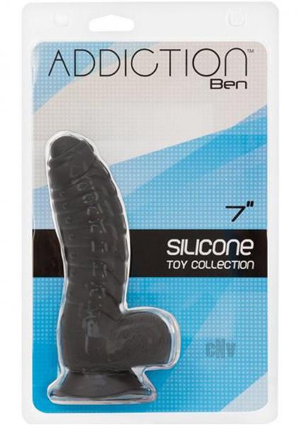 Addiction Ben 7 inches Dildo Black | SexToy.com
