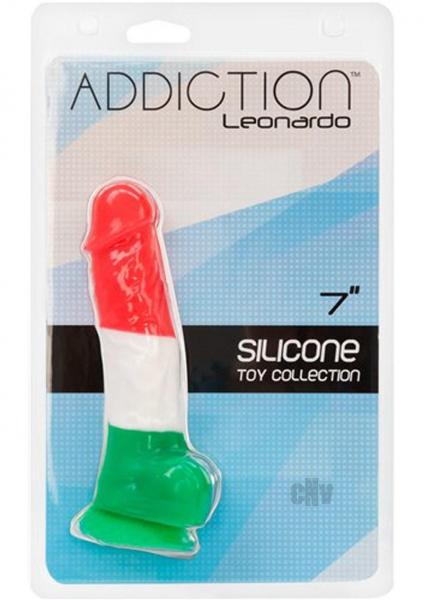 Addiction Leonardo 7 inches Multi-color Dildo | SexToy.com