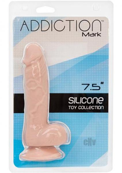 Addiction Mark 7.5 inches Beige Dildo | SexToy.com