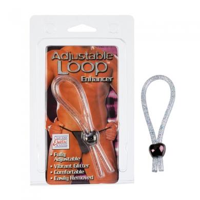 Adjustable Loop Cock Ring - Clear | SexToy.com