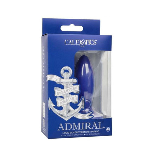 Admiral Liquid Silicone Vibrating Torpedo - SexToy.com