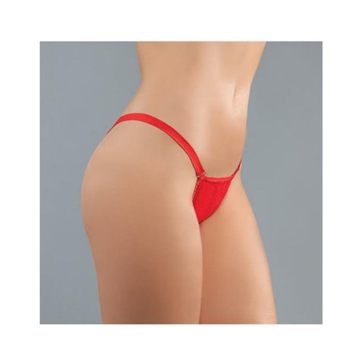 Adore Between The Cheats Wetlook Panty Red O/s - SexToy.com