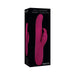 A&e Eve's Twirling Rabbit Thruster Rechargeable Silicone Burgundy | SexToy.com