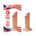 All American Mini Whopper 4 inches Dong Beige | SexToy.com