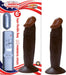 All American Whopper 6 inches Vibrating Dong Brown | SexToy.com