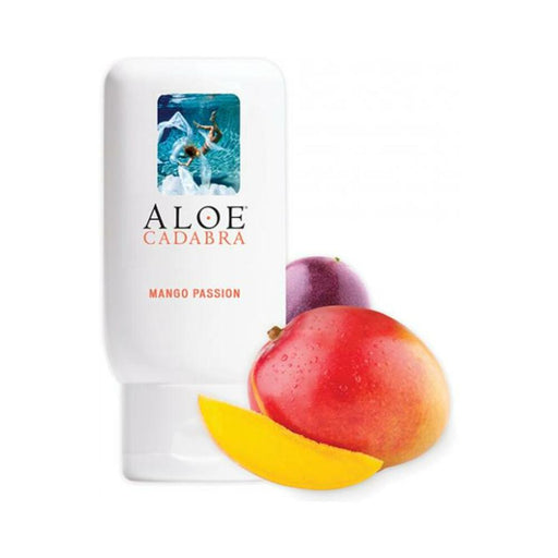 Aloe Cadabra Organic Lubricant - 2.5 Oz Bottle Mango Passion - SexToy.com