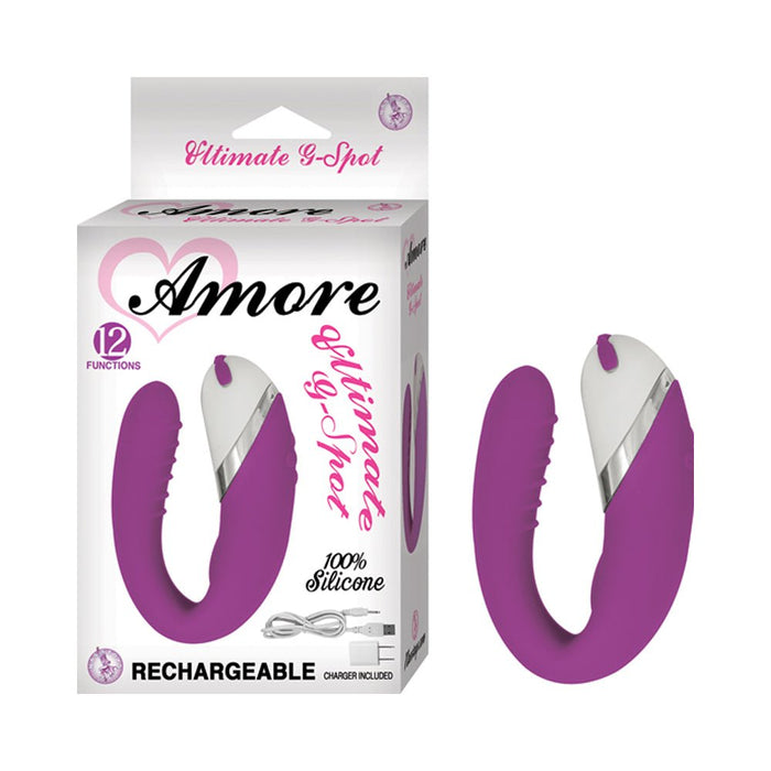 Amore Ultimate G Spot 12 Function Purple Vibrator | SexToy.com