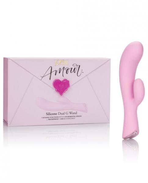 Amour Dual G Wand Pink Rabbit Vibrator | SexToy.com