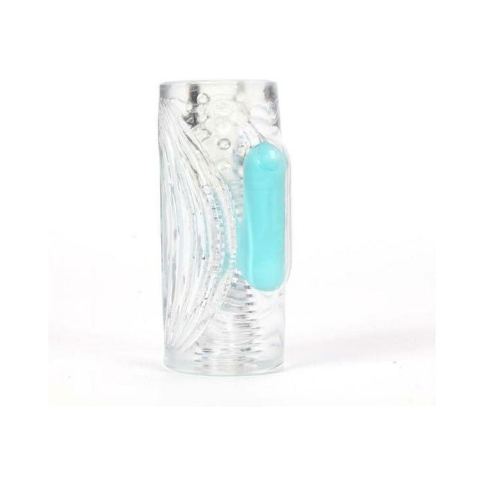 Aster Clear Stroker W/ Rechargeable Bullet - SexToy.com
