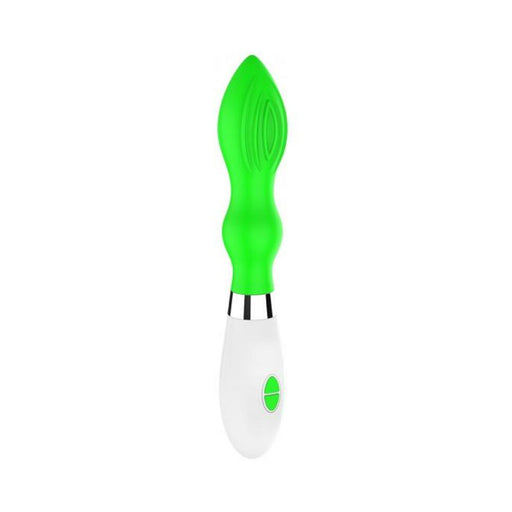 Astraea Ultra Soft Silicone 10 Speeds Green - SexToy.com