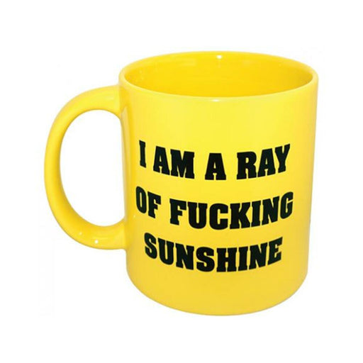 Attitude Mug I Am A Ray Of F*cking Sunshine Yellow - SexToy.com