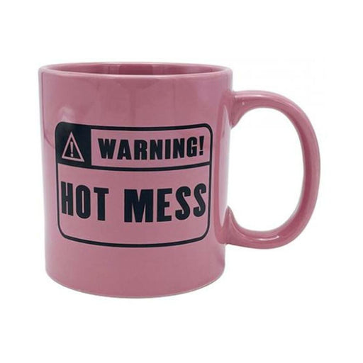 Attitude Mug Warning Hot Mess - 22 Oz - SexToy.com