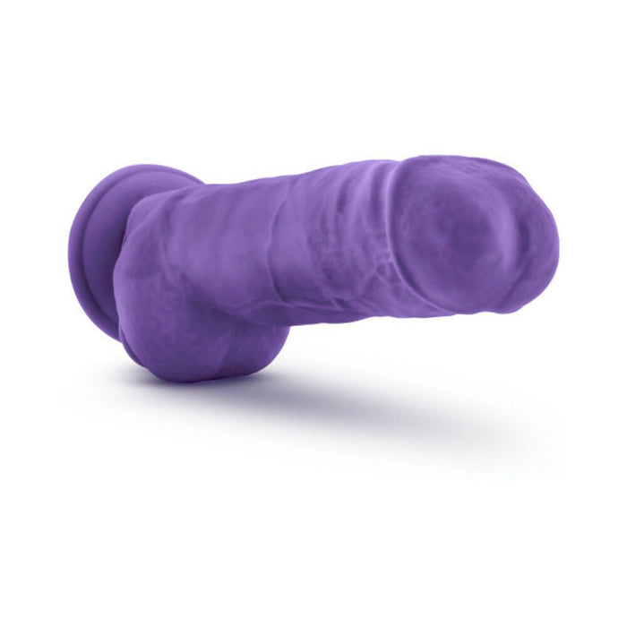 Au Naturel Bold Big Boy Dildo 10 In. Purple - SexToy.com