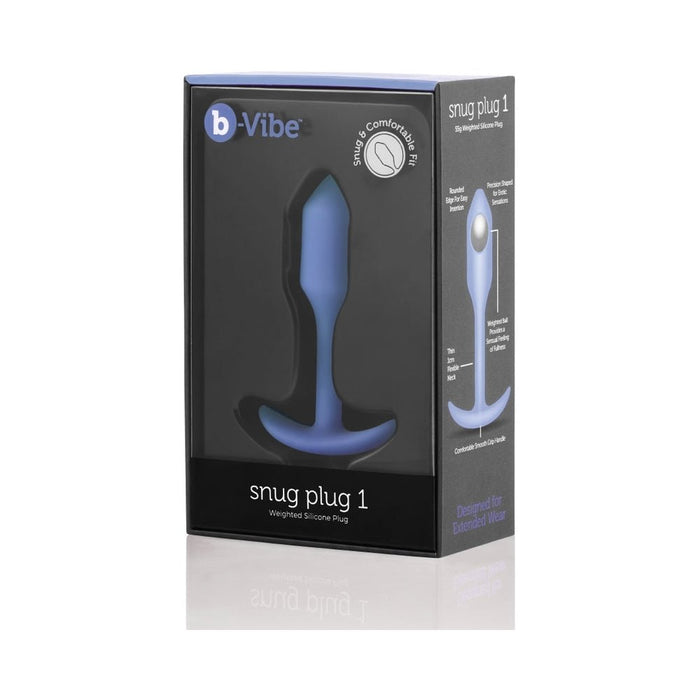 b-Vibe Snug Plug 1 Violet | SexToy.com