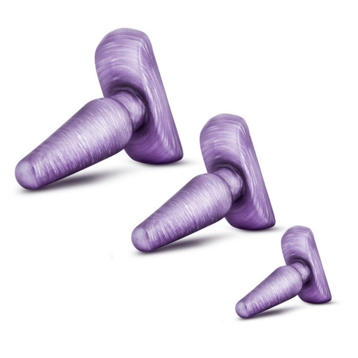 B Yours 3-piece Anal Trainer Kit Purple Swirl - SexToy.com